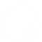water droplet white icon